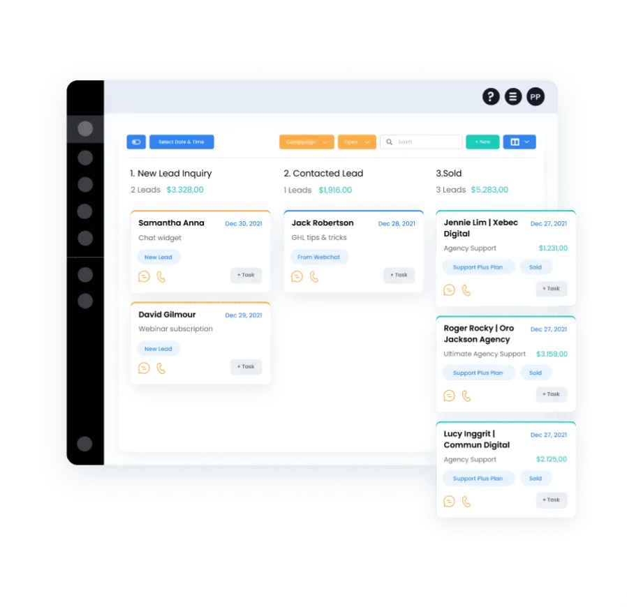 screenshot of A20 Connect